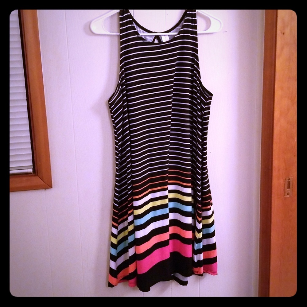 Sun Dress Multi-colored